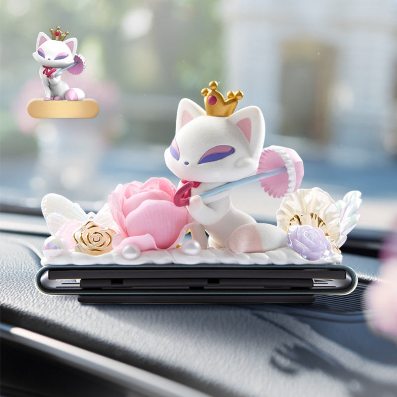Load image into Gallery viewer, Creative Cartoon Doll Temporary Parking Number Plate Car Dashboard Ornament Interior Decoration - i-Station Mobile Phone & Electronic Device Repair and Accessories