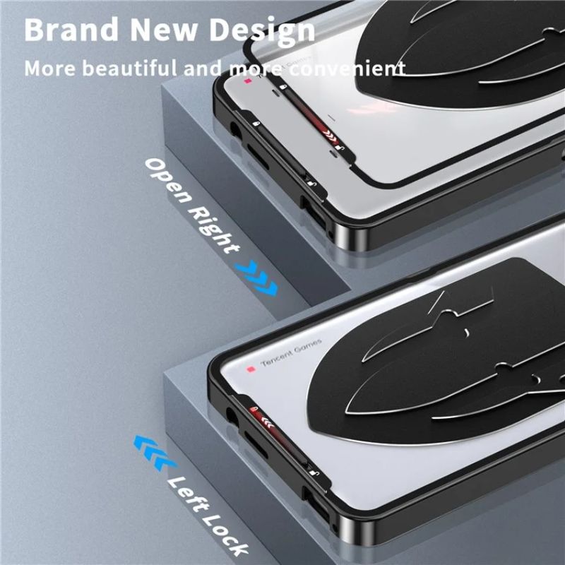 Load image into Gallery viewer, ASUS Rog Phone 8 & 8 Pro - Transparent Cooling Phone Essentials Series Case With Metal Lens Cover - i-Station Mobile Phone & Electronic Device Repair and Accessories