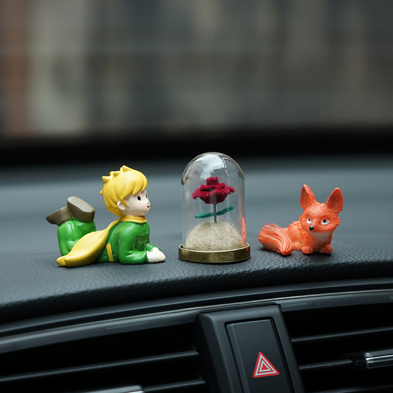Load image into Gallery viewer, Mini Little Prince Car Dashboard Ornament Set – Cute Healing Style Interior Decoration Gift - i-Station Mobile Phone & Electronic Device Repair and Accessories