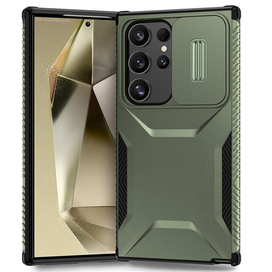 Samsung Galaxy A25 5G (SM-A256) - Anti-slip Sliding Window Heavy Duty Series Case - i-Station Mobile Phone & Electronic Device Repair and Accessories