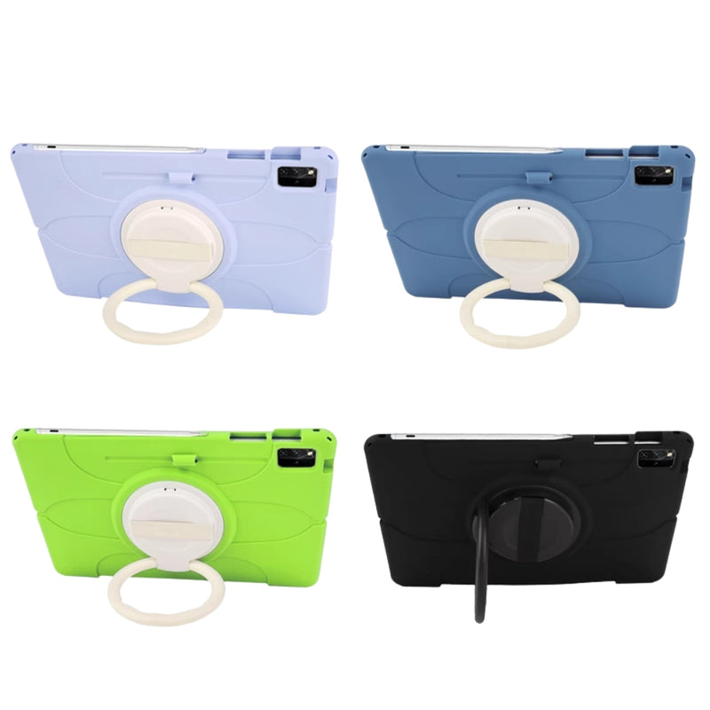Load image into Gallery viewer, Lenovo Tab P12 12.7" 2023 (TB370/TB371) - 360° Rotating Wristband Stand Shockproof Heavy-Duty Case With Shoulder Strap - i-Station Mobile Phone & Electronic Device Repair and Accessories