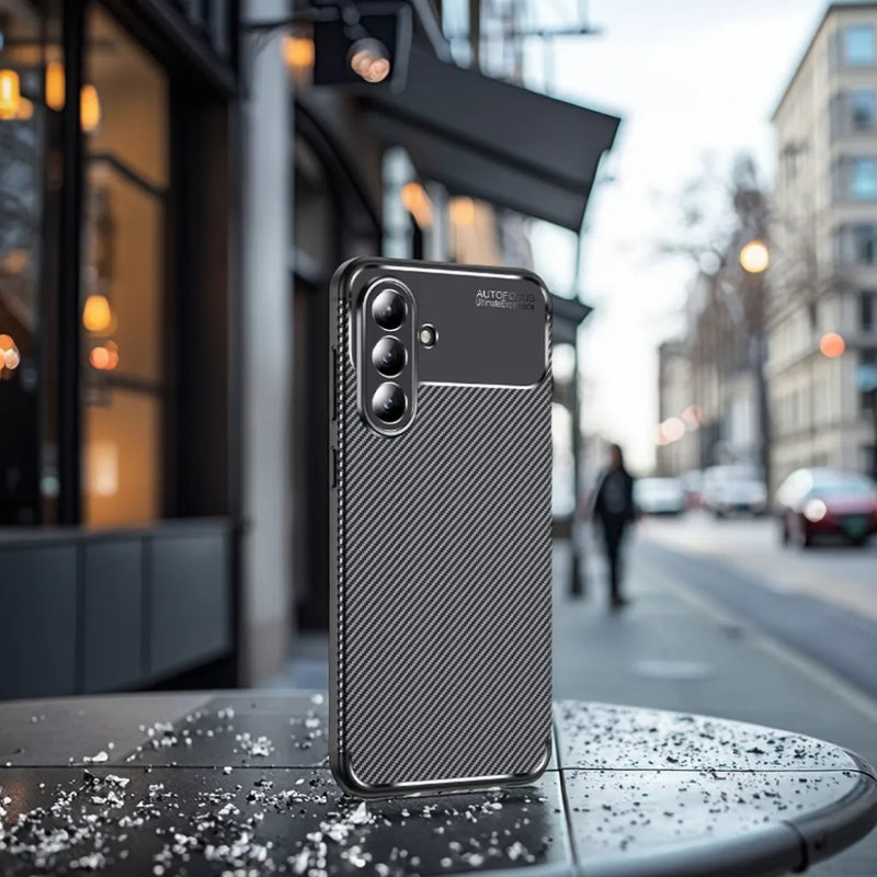 Load image into Gallery viewer, Samsung Galaxy S22/Plus/Ultra - Beetle Carbon Fiber Pattern Frosted Shockproof Case - i-Station Mobile Phone & Electronic Device Repair and Accessories