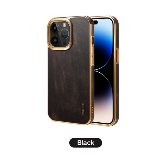 Apple iPhone 12/Pro/Max - Oil Waxed Full Grain Anti-Scratch Shockproof Drop Proof Genuine Leather Series Case - i-Station Mobile Phone & Electronic Device Repair and Accessories