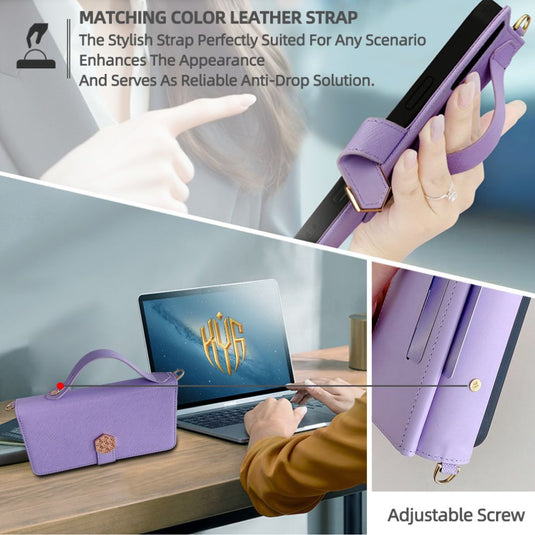 Sony Xperia Ace II - Women's Crossbody PU Leather Wallet Series Case With Metal Chain - i-Station Mobile Phone & Electronic Device Repair and Accessories