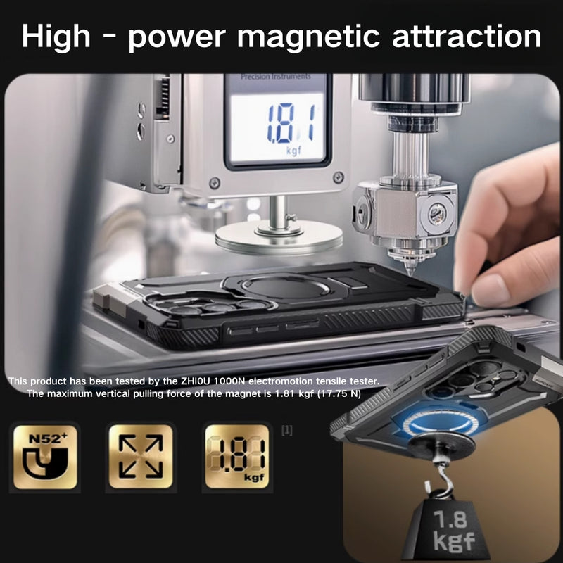 Load image into Gallery viewer, Samsung Galaxy S25 Ultra (SM-S938) - SUPCASE High-Power Magnetic Matte Transparent Heavy Duty Series Stand Case - i-Station Mobile Phone & Electronic Device Repair and Accessories