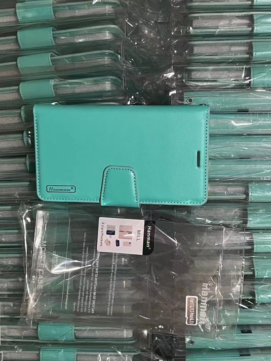 Samsung Galaxy S24/S24 Plus/S24 Ultra Hanman Mill Premium Quality Flip Wallet Leather Case - i-Station Mobile Phone & Electronic Device Repair and Accessories