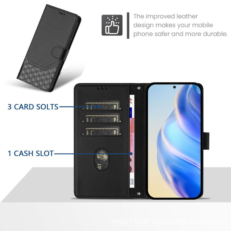 Load image into Gallery viewer, Sony Xperia 5 IV - Women Embossed Flip PU Leather Wallet Series Case With a lanyard - i-Station Mobile Phone & Electronic Device Repair and Accessories