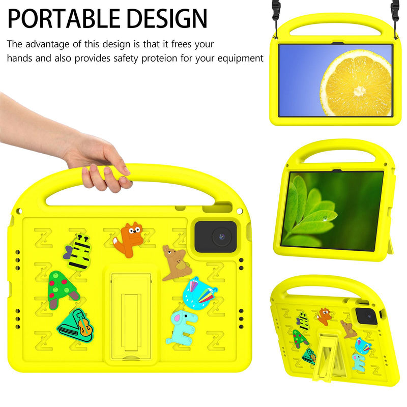 Load image into Gallery viewer, Lenovo Tab M11 11.0" 2024 (TB-330XU/330FU) - Children's Cartoon Alphabet Style EVA Stand Heavy Duty Series Case - i-Station Mobile Phone & Electronic Device Repair and Accessories