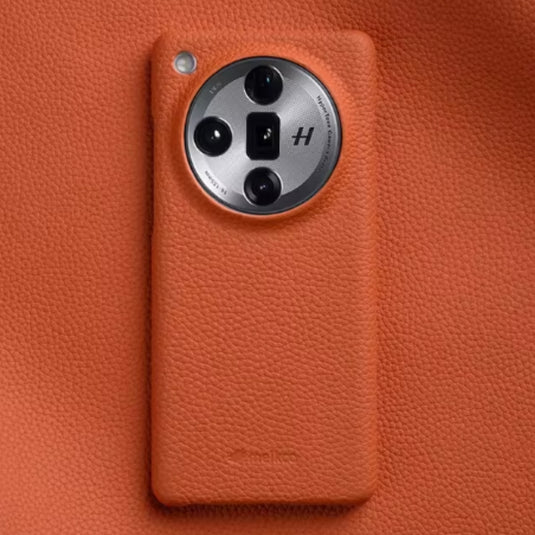 OPPO Find X7 Ultra (PHY110) - Business Drop Proof Cowhide + PC Genuine Leather Series Case - i-Station Mobile Phone & Electronic Device Repair and Accessories