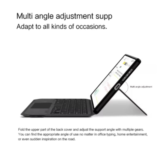 Lenovo Tab Legion Y700 8.8" inch 2022/2023/2025 (1st/2nd/3rd/4th) - Black Magnetic Flip Bluetooth Integrated Keyboard Case With Backlight and TouchPad - i-Station Mobile Phone & Electronic Device Repair and Accessories