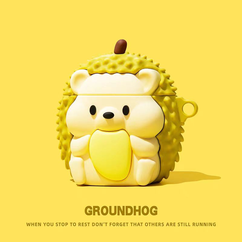Load image into Gallery viewer, Apple AirPods 4 -  Durian Silicone Protective Fashion-Forward Series Case - i-Station Mobile Phone & Electronic Device Repair and Accessories