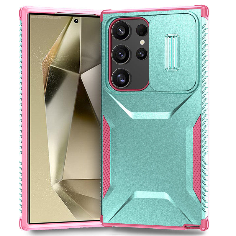 Load image into Gallery viewer, Samsung Galaxy A25 5G (SM-A256) - Anti-slip Sliding Window Heavy Duty Series Case - i-Station Mobile Phone & Electronic Device Repair and Accessories