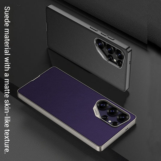 Samsung Galaxy S25 Ultra High-End Leather Full Coverage Shockproof Essential Case - i-Station Mobile Phone & Electronic Device Repair and Accessories