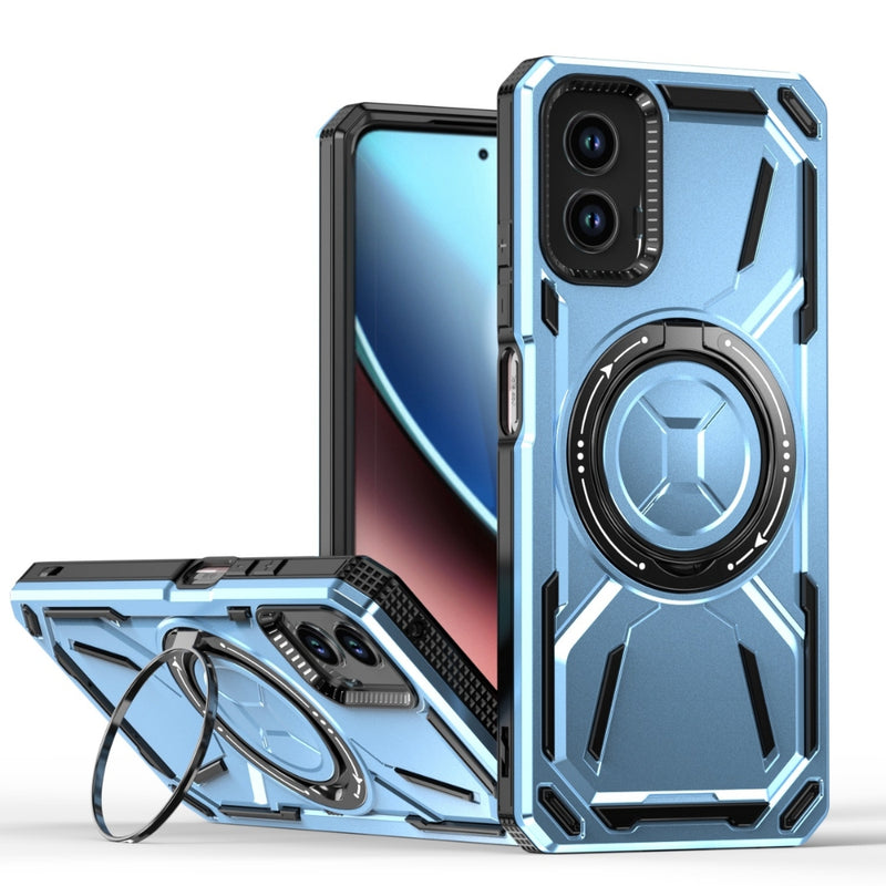 Load image into Gallery viewer, Motorola Moto G Stylus 5G (2023) - Golden Armor Generation 2 Magnetic Stand Heavy Duty Series Case - i-Station Mobile Phone & Electronic Device Repair and Accessories
