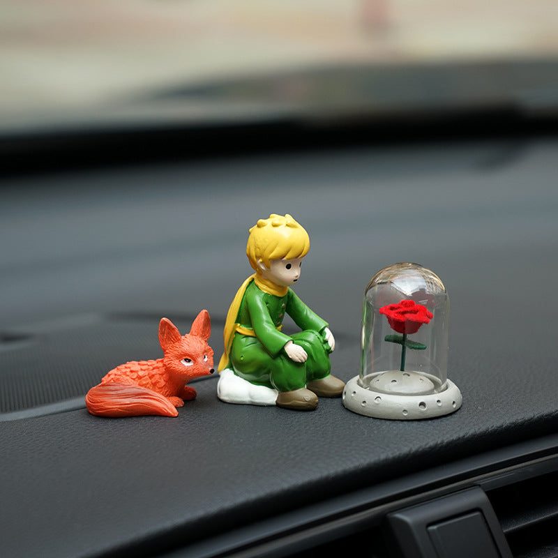 Load image into Gallery viewer, Mini Little Prince Car Dashboard Ornament Set – Cute Healing Style Interior Decoration Gift - i-Station Mobile Phone & Electronic Device Repair and Accessories