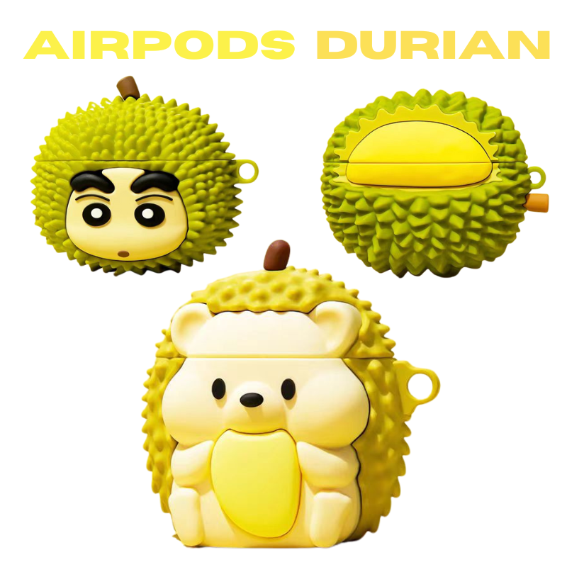 Load image into Gallery viewer, Apple AirPods 4 -  Durian Silicone Protective Fashion-Forward Series Case - i-Station Mobile Phone & Electronic Device Repair and Accessories