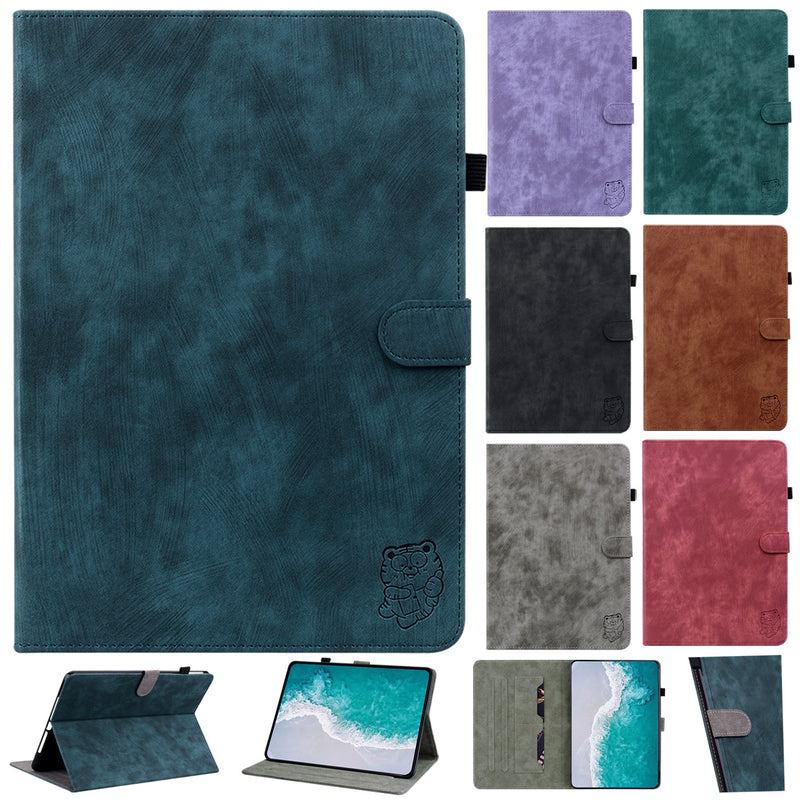 Load image into Gallery viewer, Lenovo Tab P11 Gen 2 (2nd Gen) 11.5" 2023 (TB350FU / TB350XU) - Cartoon Logo Leather Flip Stand Shockproof Case - i-Station Mobile Phone & Electronic Device Repair and Accessories