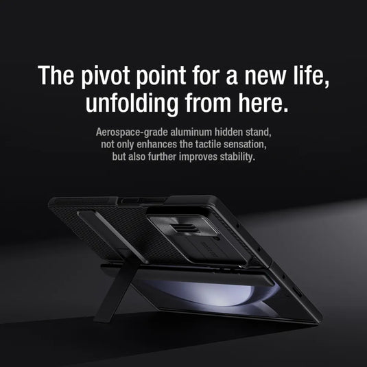 Samsung Galaxy Z Fold6 (SM-F956) -NILLKIN Lens Push Window Invisible Bracket Shockproof Case - i-Station Mobile Phone & Electronic Device Repair and Accessories