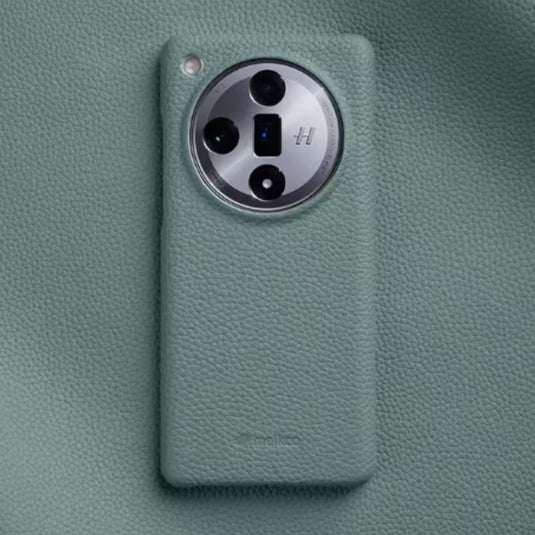 OPPO Find X7 Ultra (PHY110) - Business Drop Proof Cowhide + PC Genuine Leather Series Case - i-Station Mobile Phone & Electronic Device Repair and Accessories
