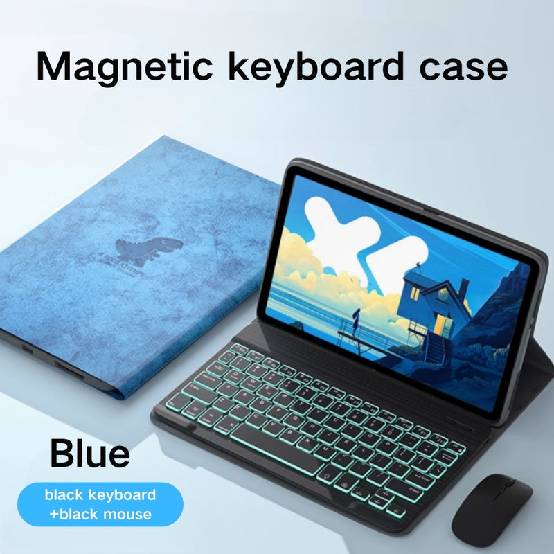 Load image into Gallery viewer, Lenovo Tab Legion Y700 8.8" inch 2023 (TB-320FC) - Cartoon Logo Detachable Magnetic Keyboard Case With Backlight and Mouse - i-Station Mobile Phone & Electronic Device Repair and Accessories