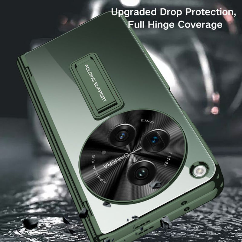 Load image into Gallery viewer, OPPO Find N3 (CPH2499) - Electroplated Frame All-in-One Case and Film Stand Series Case - i-Station Mobile Phone & Electronic Device Repair and Accessories