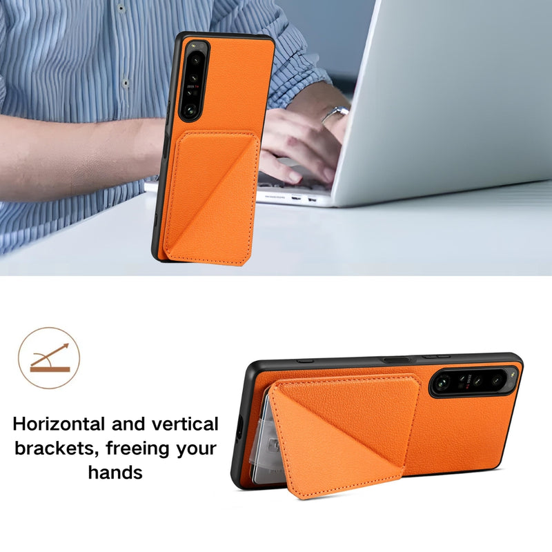Load image into Gallery viewer, Sony Xperia 1 V - Business Stand Leather Wallet Series Case - i-Station Mobile Phone & Electronic Device Repair and Accessories