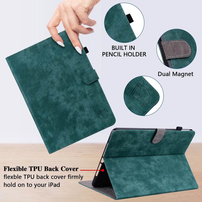 Load image into Gallery viewer, Lenovo Tab P11 Gen 2 (2nd Gen) 11.5" 2023 (TB350FU / TB350XU) - Cartoon Logo Leather Flip Stand Shockproof Case - i-Station Mobile Phone & Electronic Device Repair and Accessories