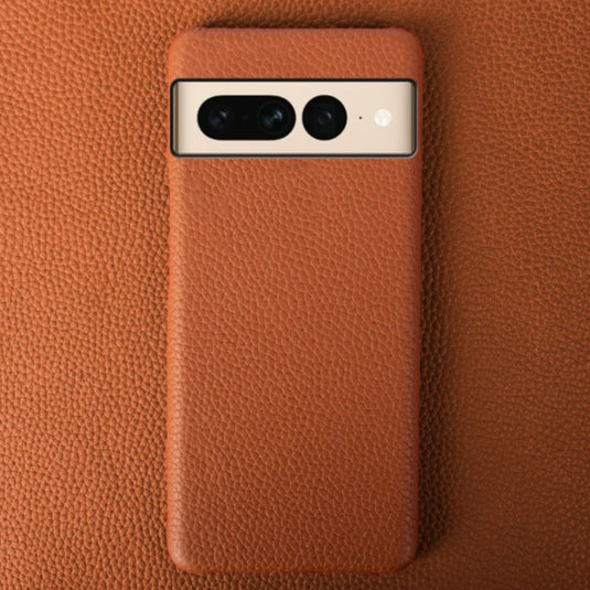 Google Pixel 7/7A/7 Pro - Premium Cowhide Drop Proof Genuine Leather Series Case - i-Station Mobile Phone & Electronic Device Repair and Accessories