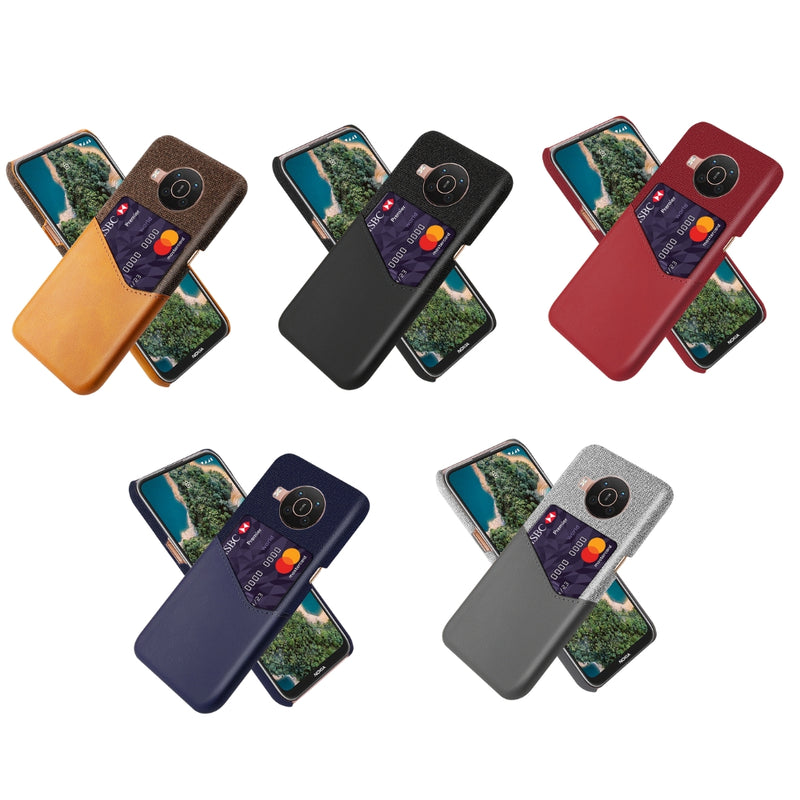 Load image into Gallery viewer, Nokia 5.4 - Fabric Texture Single Card Slot PU Leather Phone Case - i-Station Mobile Phone & Electronic Device Repair and Accessories