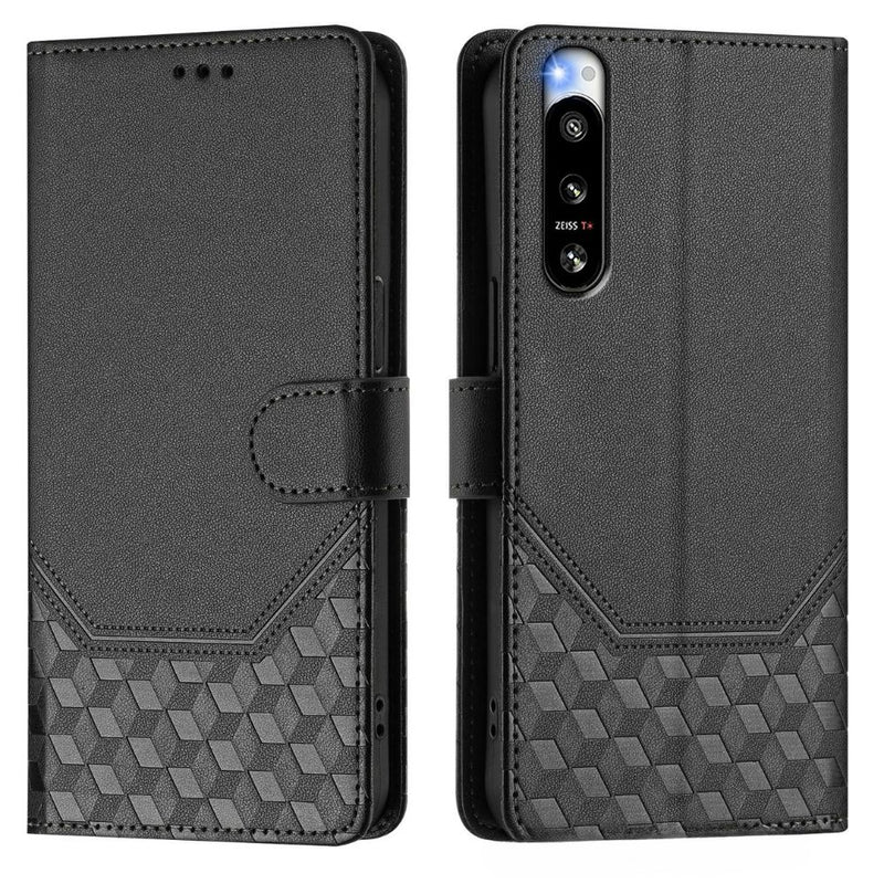 Load image into Gallery viewer, Sony Xperia 5 IV - Women Embossed Flip PU Leather Wallet Series Case With a lanyard - i-Station Mobile Phone & Electronic Device Repair and Accessories