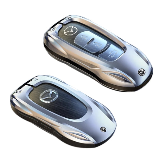 Mazda Stylish Metal Car Key Fob Case Cover For CX-5, CX-3, CX-30, CX-8, MX-5, Mazda3,6 - i-Station Mobile Phone & Electronic Device Repair and Accessories