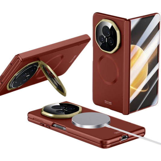 Honor Magic V3 - Magnetic Hinge Metal Ring Camera Stand Protective Case - i-Station Mobile Phone & Electronic Device Repair and Accessories