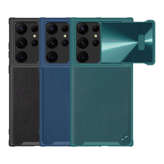 Samsung Galaxy S23/Plus/Ultra - Nillkin CamShield Leather S Cover Case - i-Station Mobile Phone & Electronic Device Repair and Accessories