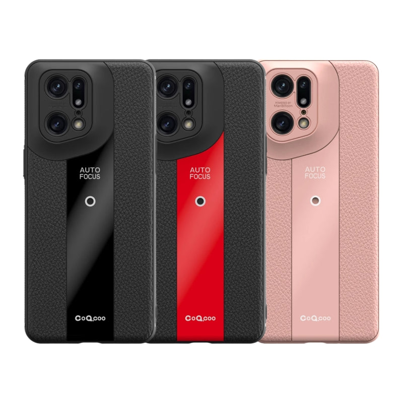 Load image into Gallery viewer, OPPO Find X5/Pro - Luxurious Litchi-Texture Silicone Protective Case - i-Station Mobile Phone & Electronic Device Repair and Accessories