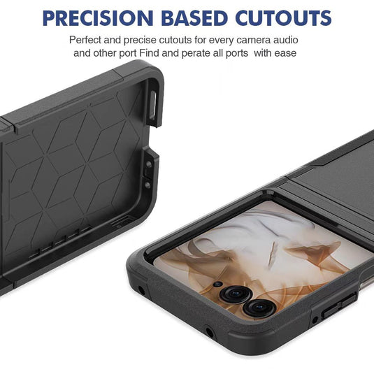 Motorola Moto Razr 50  Full-Boby Ultra-Thin Shockproof Essentials Series Case - i-Station Mobile Phone & Electronic Device Repair and Accessories