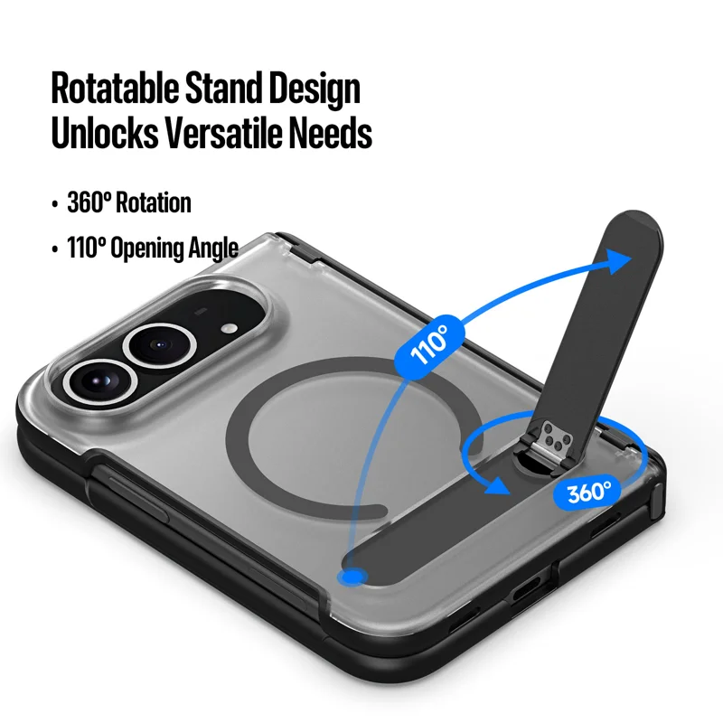 Load image into Gallery viewer, Apple iPhone Ultra (iPhone Fold) Minimalist Business Magnetic Stand Matte Case