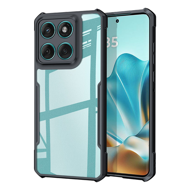 Load image into Gallery viewer, Motorola Moto Edge 60 Fusion Minimalist Clear Full-Body Shockproof Case - i-Station Mobile Phone & Electronic Device Repair and Accessories