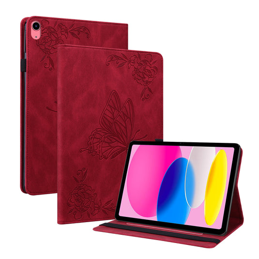 Apple iPad Mini 6/7 8.3'' 6/7th Gen (2021/2024) Flower Printed Full Cover Flip Case - i-Station Mobile Phone & Electronic Device Repair and Accessories