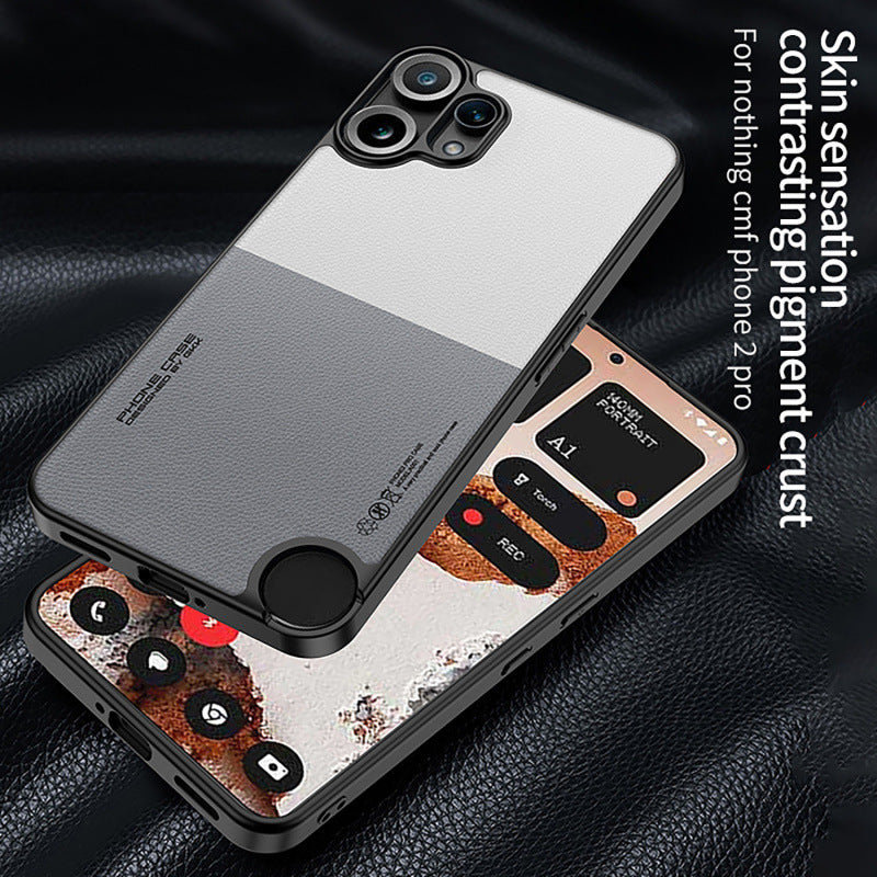 Load image into Gallery viewer, Nothing CMF Phone 2 Pro - Two-Tone PU Leather Protective Essential Case - i-Station Mobile Phone & Electronic Device Repair and Accessories