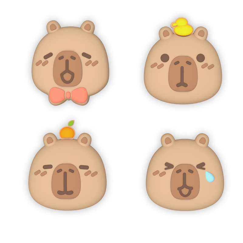 Load image into Gallery viewer, Nintendo Switch 2 (2025) - Cute Cartoon Silicone Joy-con Thumb Grips (One Set)