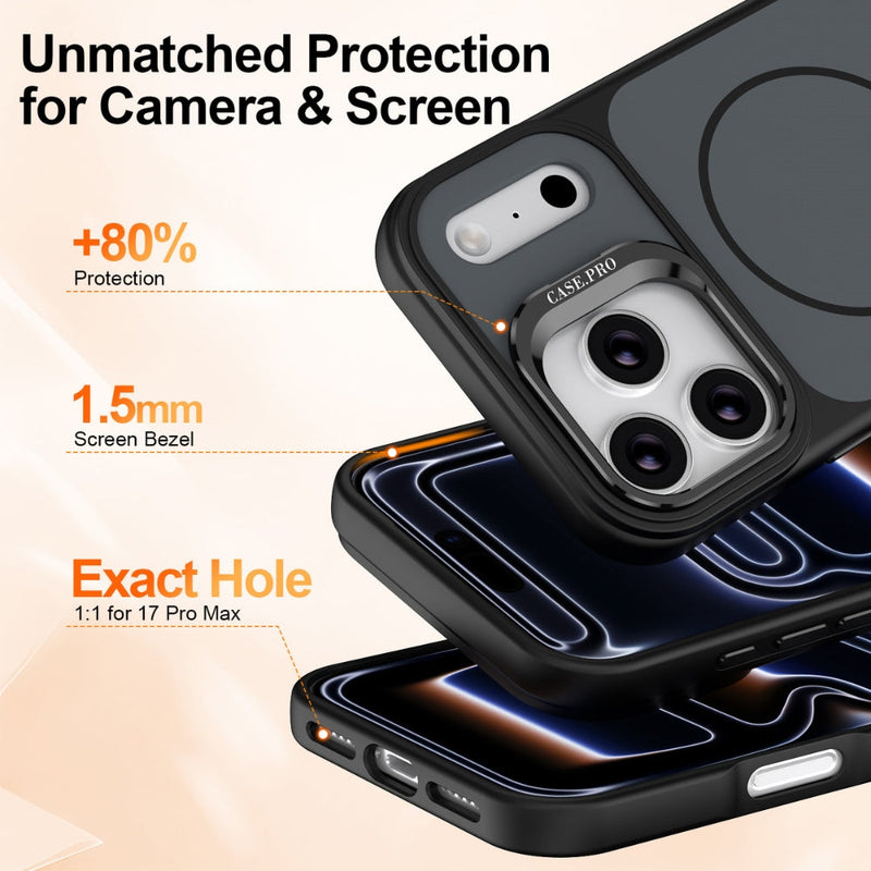 Load image into Gallery viewer, Apple iPhone 18 Pro Max - Bright Color Contrast Skin-feel Camera Bracket Magsafe Phone Case - Polar Tech Australia
