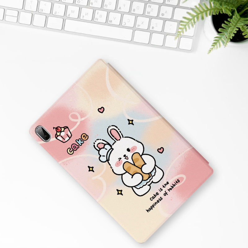 Load image into Gallery viewer, Lenovo Tab P11 Pro Gen 2 (2nd Gen) 11.2" 2022 (TB-132FU/TB-138FC) - Cartoon Animals Flip Leather Stand Case - i-Station Mobile Phone & Electronic Device Repair and Accessories