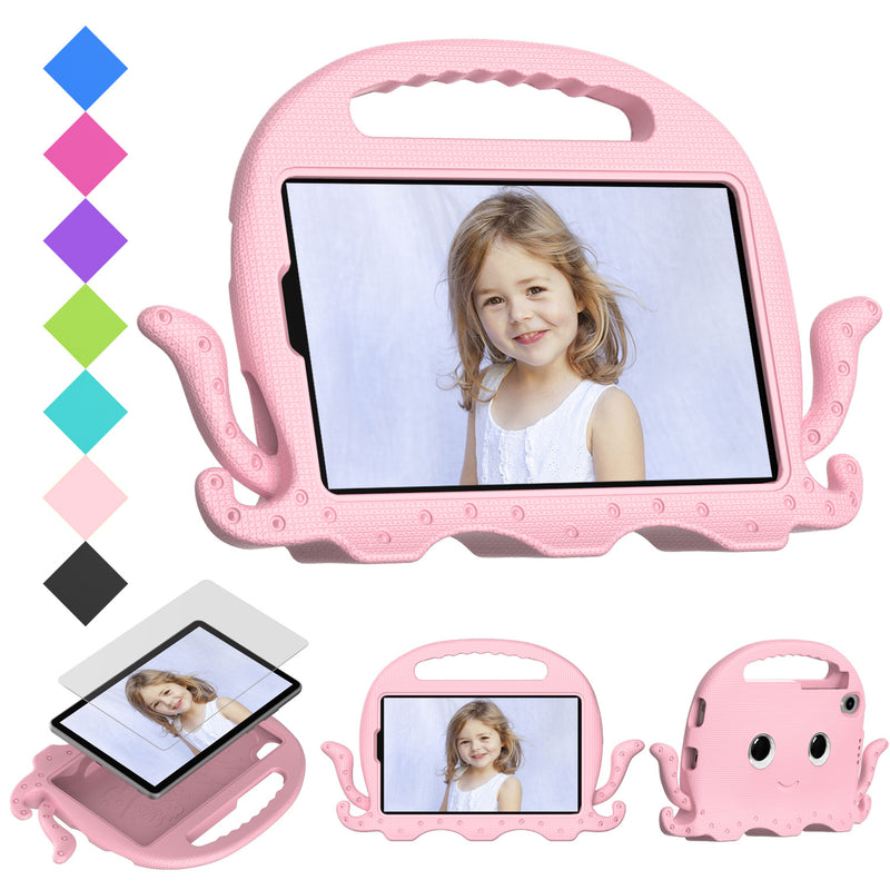 Load image into Gallery viewer, Lenovo Tab M10 10.6" inch 2023 (TB-360FU) - Hand-carry Children Cartoon Octopus Shockproof Heavy Duty Series Case - i-Station Mobile Phone & Electronic Device Repair and Accessories
