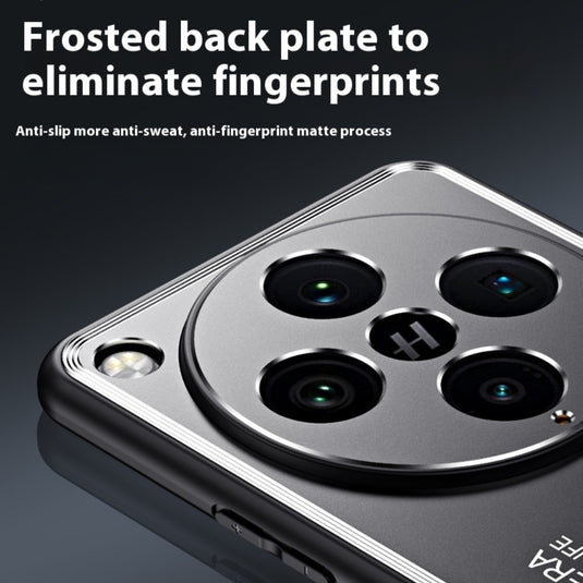 OPPO Reno12 / Pro - Metal Large Hole Lens Full Cover Soft Edge Anti Fall Case - i-Station Mobile Phone & Electronic Device Repair and Accessories
