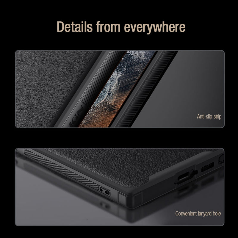 Load image into Gallery viewer, Samsung Galaxy S23/Plus/Ultra - Nillkin CamShield Leather S Cover Case - i-Station Mobile Phone & Electronic Device Repair and Accessories