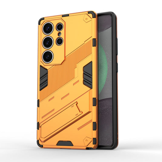 Samsung Galaxy A25 (SM-A256) - Shockproof Punk Stand Heavy Duty Case - i-Station Mobile Phone & Electronic Device Repair and Accessories