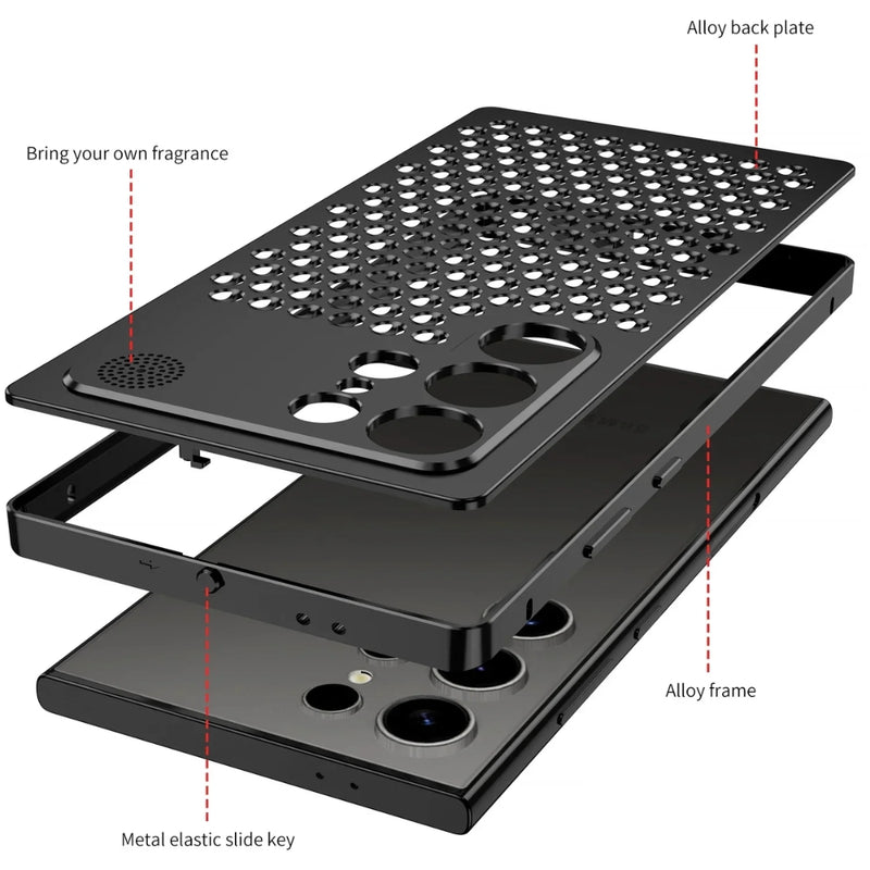 Load image into Gallery viewer, Samsung Galaxy S24/Plus/Ultra - Metal Heat Dissipation Phone Case - i-Station Mobile Phone & Electronic Device Repair and Accessories