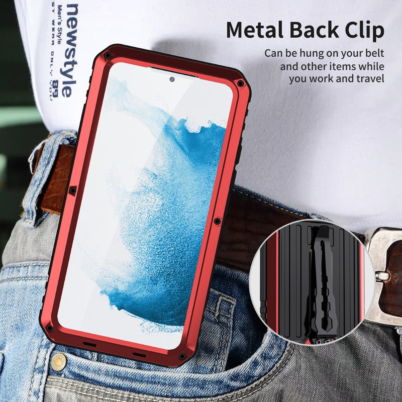 Load image into Gallery viewer, Samsung Galaxy S22/Plus/Ultra - Full Coverage Armor Style Shockproof Stand Case - i-Station Mobile Phone & Electronic Device Repair and Accessories