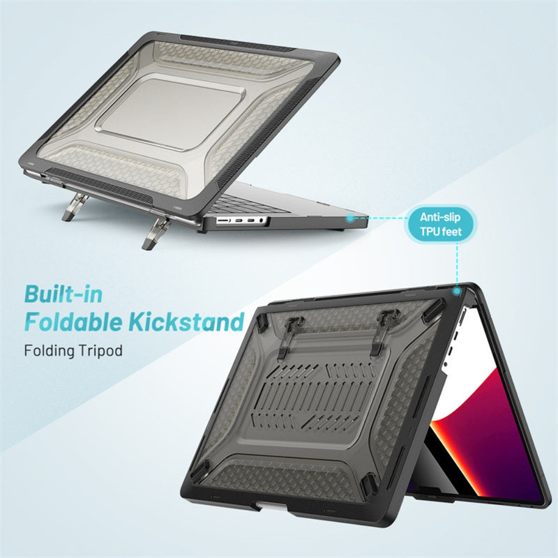 Load image into Gallery viewer, MacBook Pro 16.2" (A2485) - Foldable Stand Shockproof Protective Case - i-Station Mobile Phone & Electronic Device Repair and Accessories