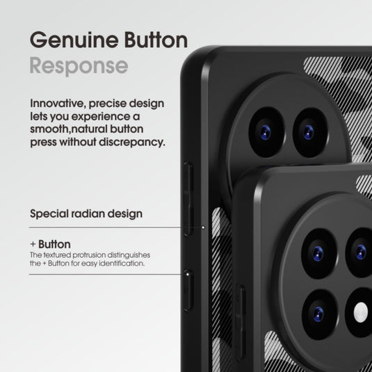 OnePlus 13 - Transparent Camouflage Shockproof Protective Case - i-Station Mobile Phone & Electronic Device Repair and Accessories